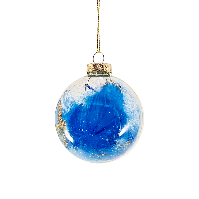 Ornamento de bolas de vidro penduradas para decoração de árvore de Natal